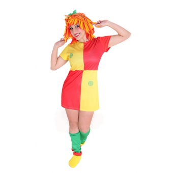 Fantasia Emília Luxo Adulto Sulamericana