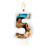 Vela Numeral Moana Regina Festas - Moana
