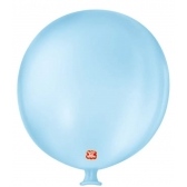 Balão Gigante Liso Azul Baby São Roque - Balões