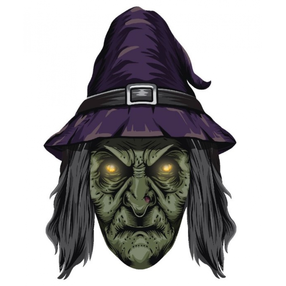 Painel E.V.A Halloween Bruxa Horripilante Piffer - Halloween