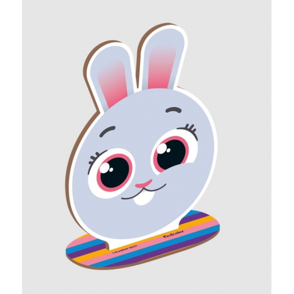 Personagem MDF P Bunny Bolofofos Festcolor - Temas Infantis