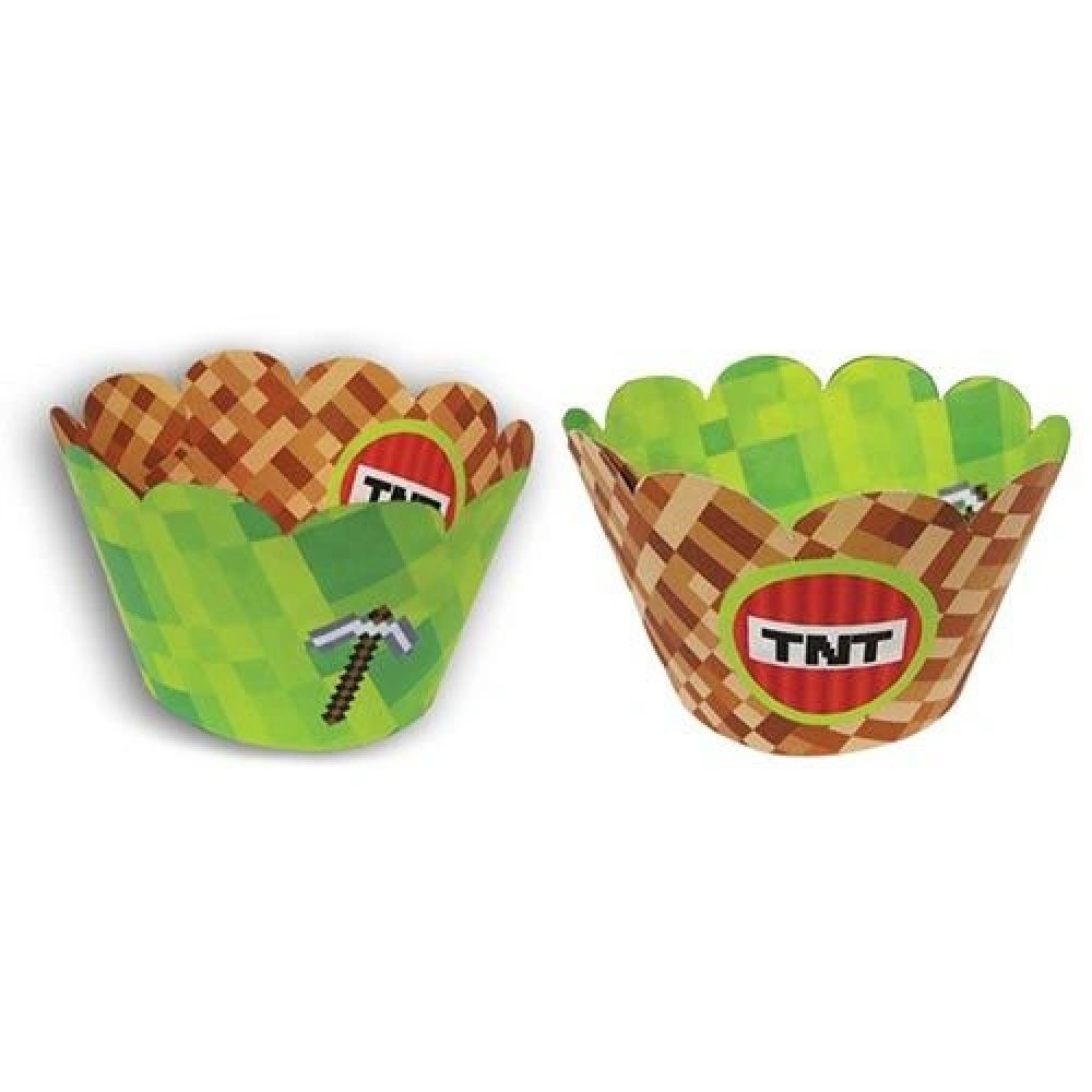 Wrap Para Cupcake Games c/12 Glacê - Temas Infantis
