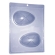 Forma de Silicone Para Ovo de Páscoa 150g c/3 Anelli - Páscoa