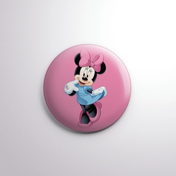 Botton Minnie Mouse c/12 - Temas Infantis