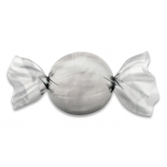 Papel Para Trufa Liso Prata c/50 Luckyfest