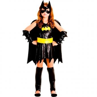 Fantasia Batgirl Luxo infantil Sulamericana