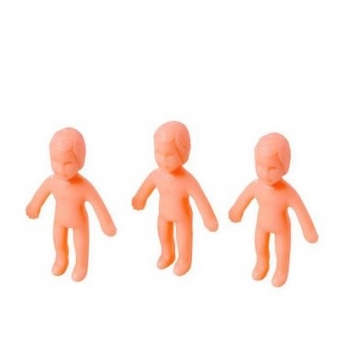 Mini Boneco de Plástico c/10 Qfesta