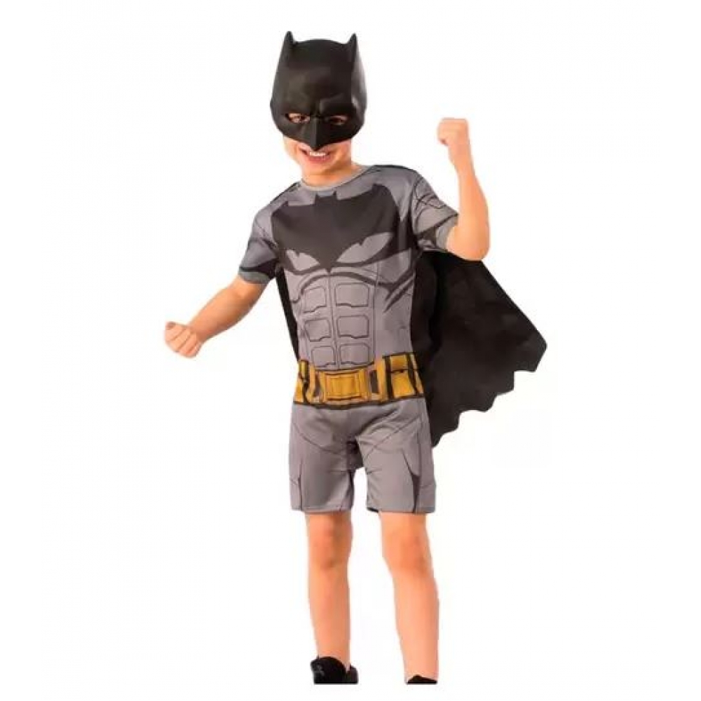 Fantasia Batman Curta Regina Festas - Fantasias Infantis