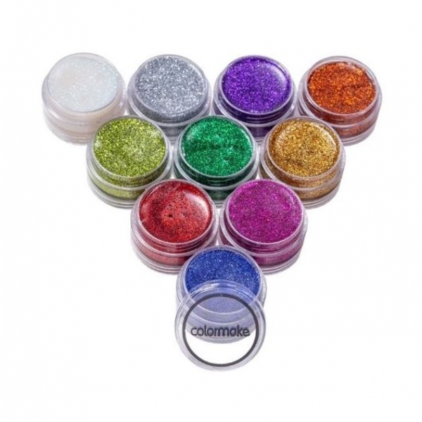 Torre Glitter Cremoso Colormake C/10 Cores - Torre Glitter