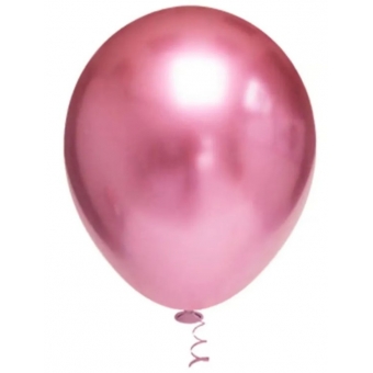 Balão 5 Platino Rosa c/25 Pic Pic