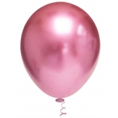 Balão 5 Platino Rosa c/25 Pic Pic - Balões