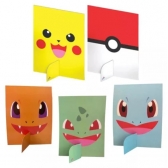Enfeite de Mesa Pocket Monsters c/5 Junco - Temas Infantis
