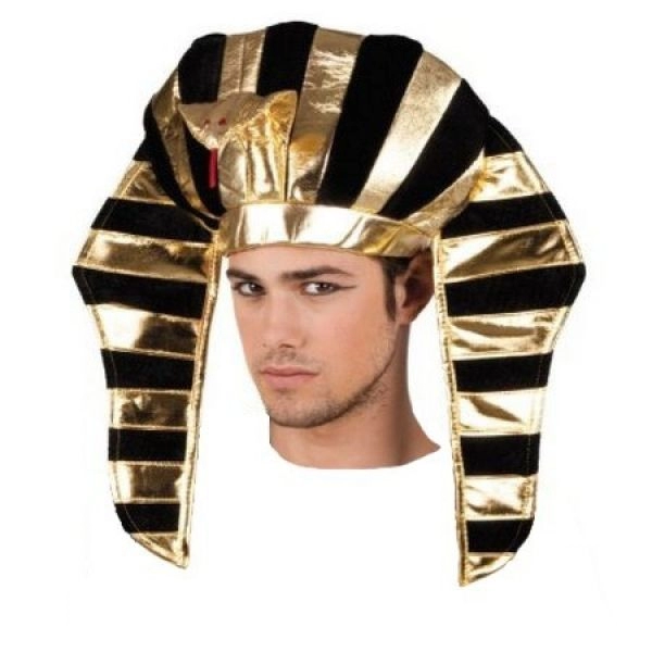 Chapéu Faraó Dourado e Preto - Chapéus