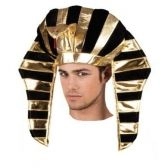 Chapéu Faraó Dourado e Preto - Chapéus