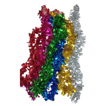 Festão de Natal Pingo Metalizado Fosco 2 Metros