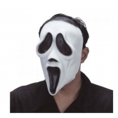 Máscara Látex Fantasma Elástico Spook - Máscaras de Terror