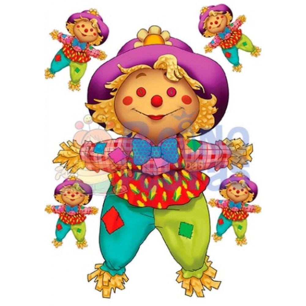 Painel Decorativo Junino Espantalho Menina Reino das Festas - Festa Junina