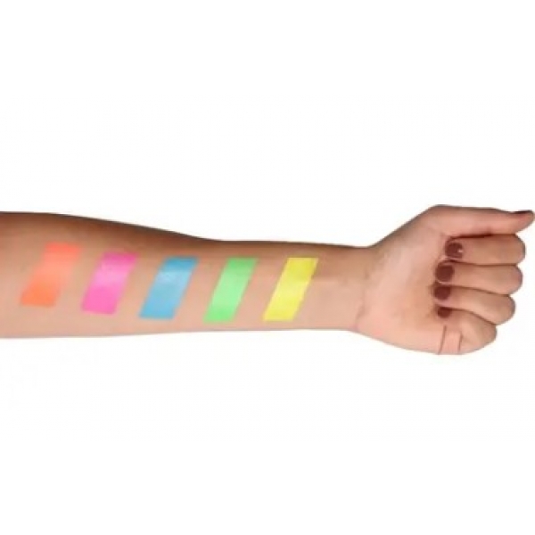 Torre Tinta Cremosa C/ 5 Cores Fluorescente Neon Colormake - Maquiagem