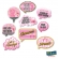 Kit Placas Lets Flamingo c/9 Festcolor - Temas Infantis