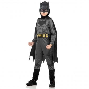 Fantasia Batman Std Filme Liga da Justiça Infantil Sulamericana
