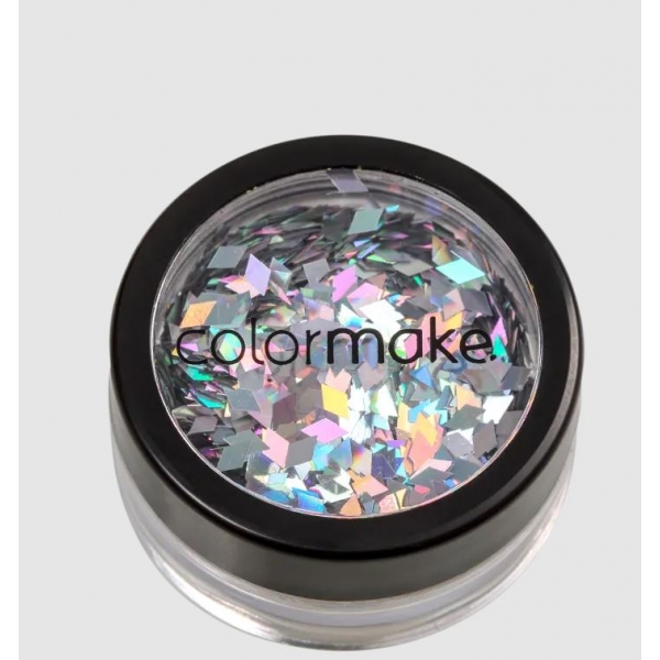 Glitter Formatos 2g Diamante Prata Colormake - Maquiagem