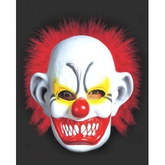 Máscara Látex Palhaço Novo Inteira Spook