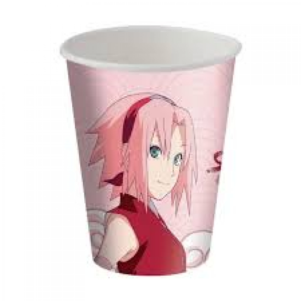 Copo de Papel Sakura 200ml c/8 Festcolor - Temas Infantis
