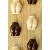 Forma de Chocolate Erótica Partes Femininas c/14 Anelli - Embalagens