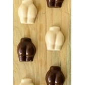 Forma de Chocolate Erótica Partes Femininas c/14 Anelli - Embalagens