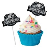 Bandeirinha Para Doces Jurassic World 2 c/8 Festcolor - Temas infantis