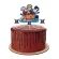 Topper Para Bolo Naruto Shippuden c/4 Festcolor - Temas Infantis