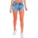 Meia Calça Lisa Laranja Neon Adulto - Acessórios para fantasia