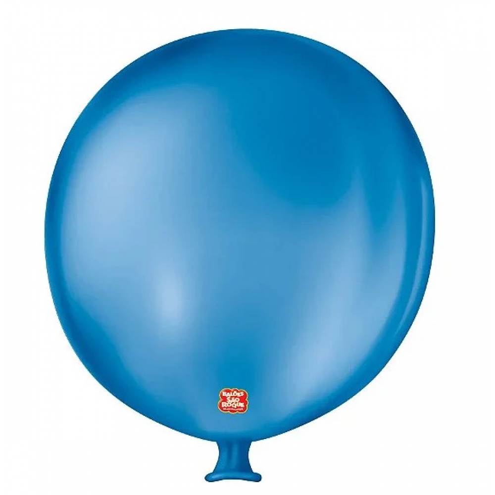 Balão Gigante Liso Azul Cobalto São Roque - Balões