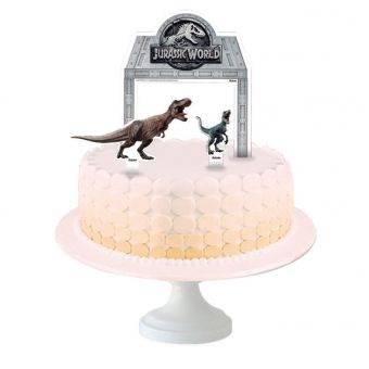 Topper Para Bolo Jurassic World 2 c/3 Festcolor