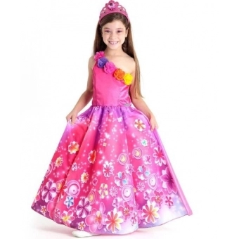 Fantasia Barbie Portal Secreto Luxo Sulamericana