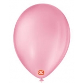 Balão 7 Liso Rosa Tutti Frutti c/50 São Roque - Balões