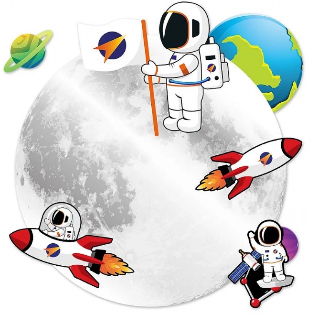 Kit Decorativo Espacial Regina Festas - Temas Infantis