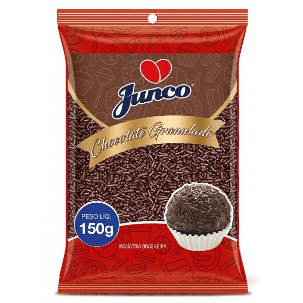 Granulado Chocolate 150g Junco - Doces para festa