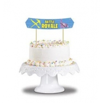 Topo de Bolo Battle Royale Junco