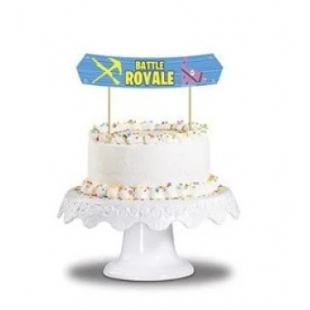 Topo de Bolo Battle Royale Junco