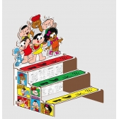 Escada Para Doces MDF Turma da Mônica Festcolor - Temas Infantis