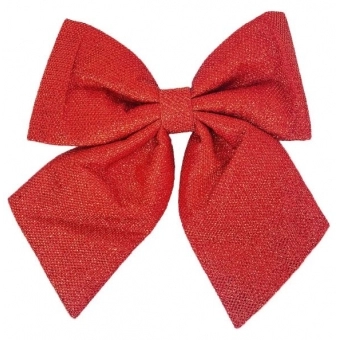 Laço Natalino Vermelho Luxo