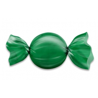 Papel Para Trufa Liso Verde Bandeira c/50 Luckyfest