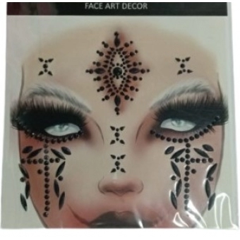 Adesivo Facial Halloween Modelo 3