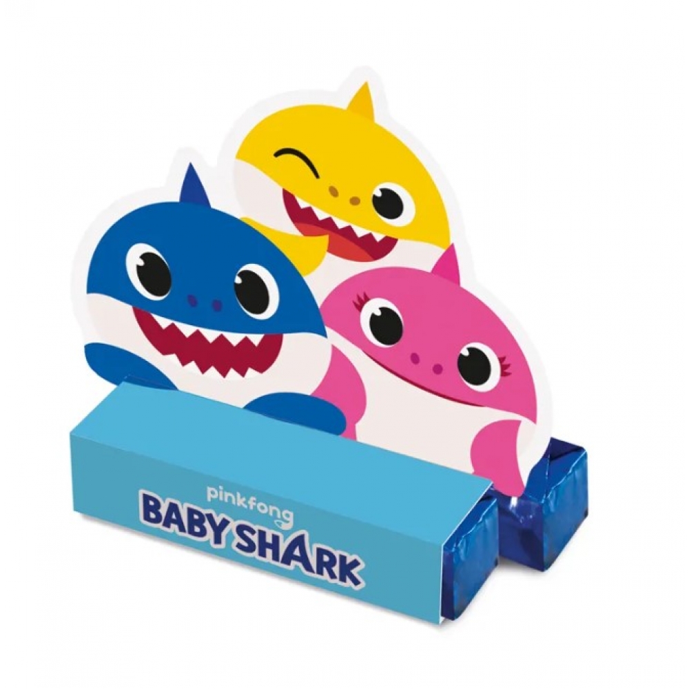 Caixa Bis Composê Baby Shark c/8 Cromus - Temas Infantis