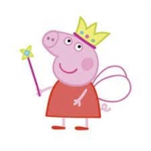 Mini Painel impresso E.V.A Peppa Pig Piffer - Temas Infantis