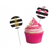 Bandeirinha Para Doces Lets Flamingo c/8 Festcolor - Temas Adultos