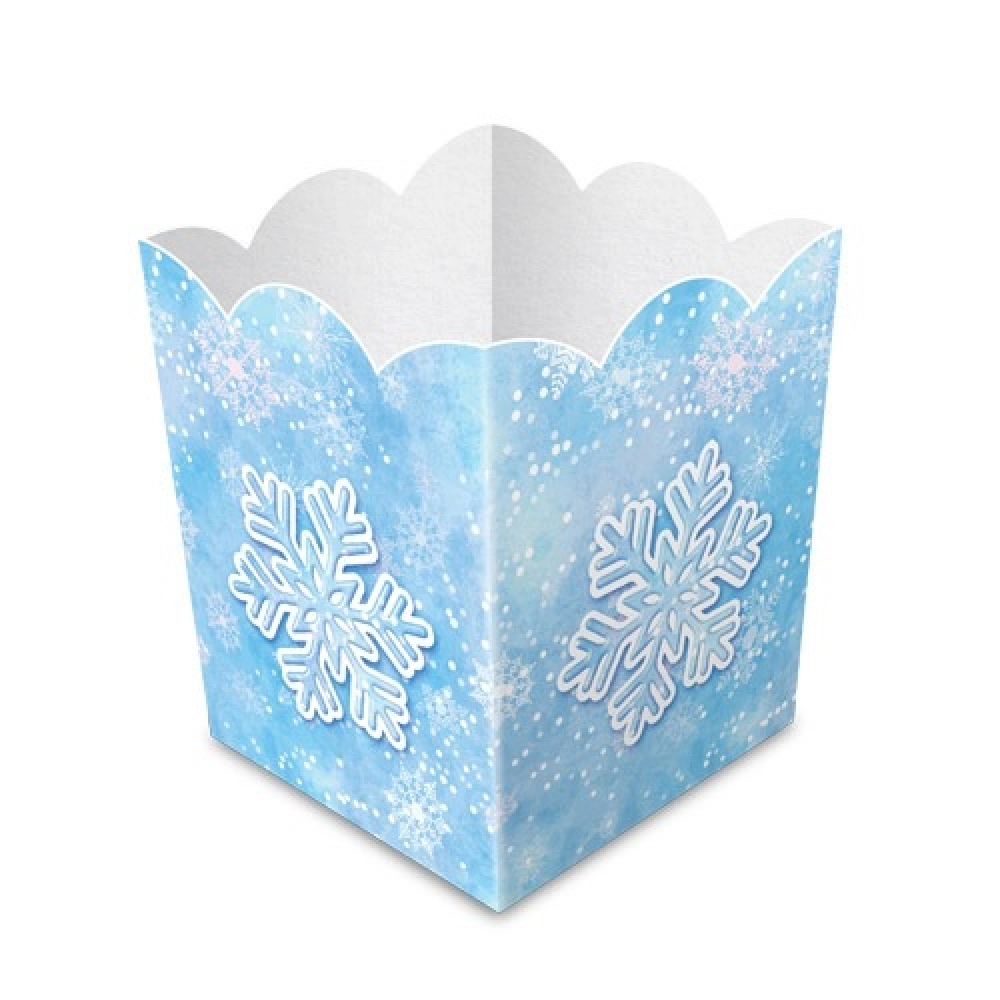 Cachepot Snowflakes c/8 Junco - Temas Infantis