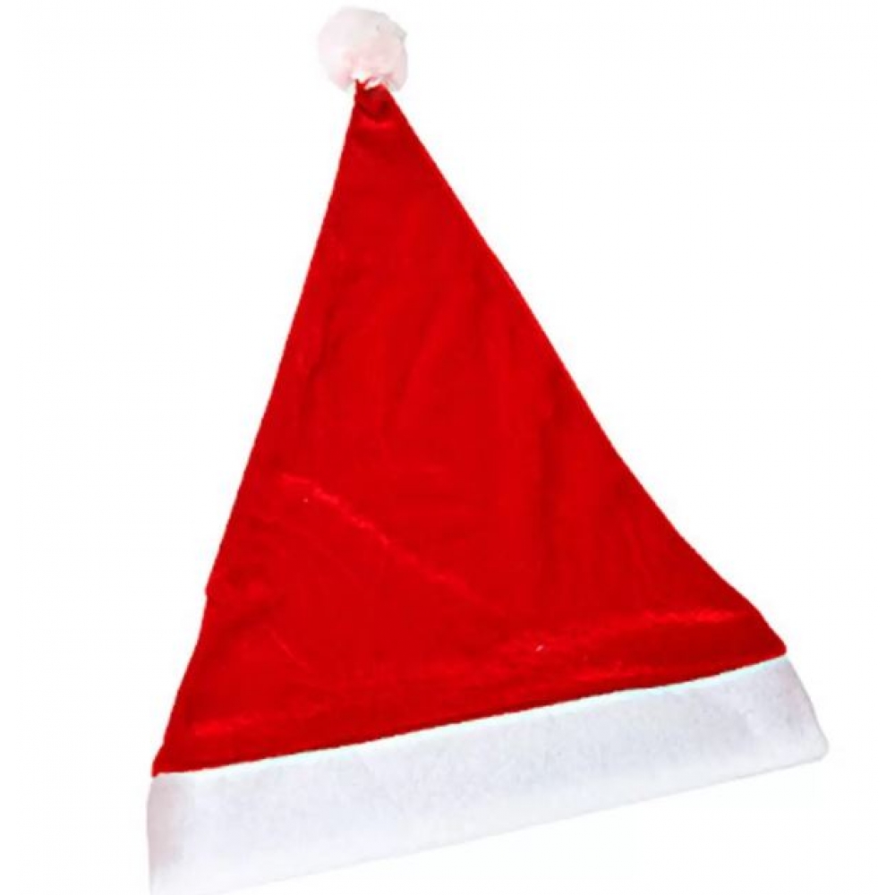 Gorro Papai Noel Veludo - Natal