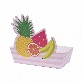 Caixa Para Lanche Flamingo c/8 Duster Festas